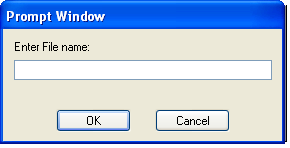 prompt dialog