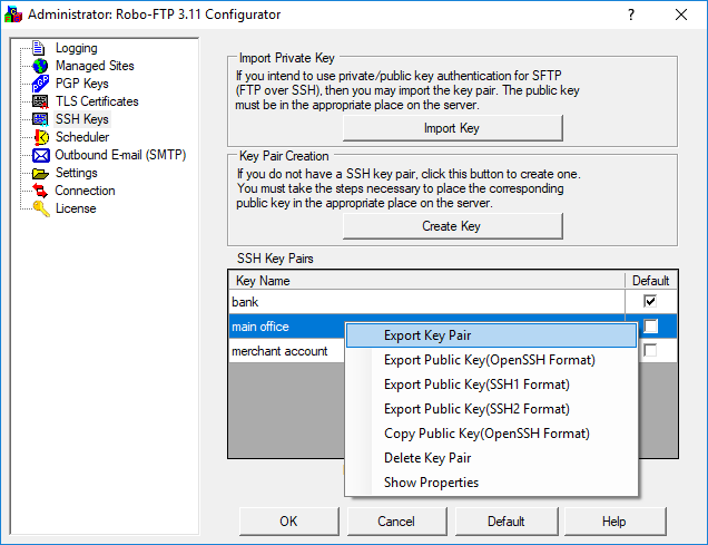 ssh_key_export