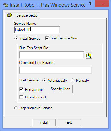 The Service Installer